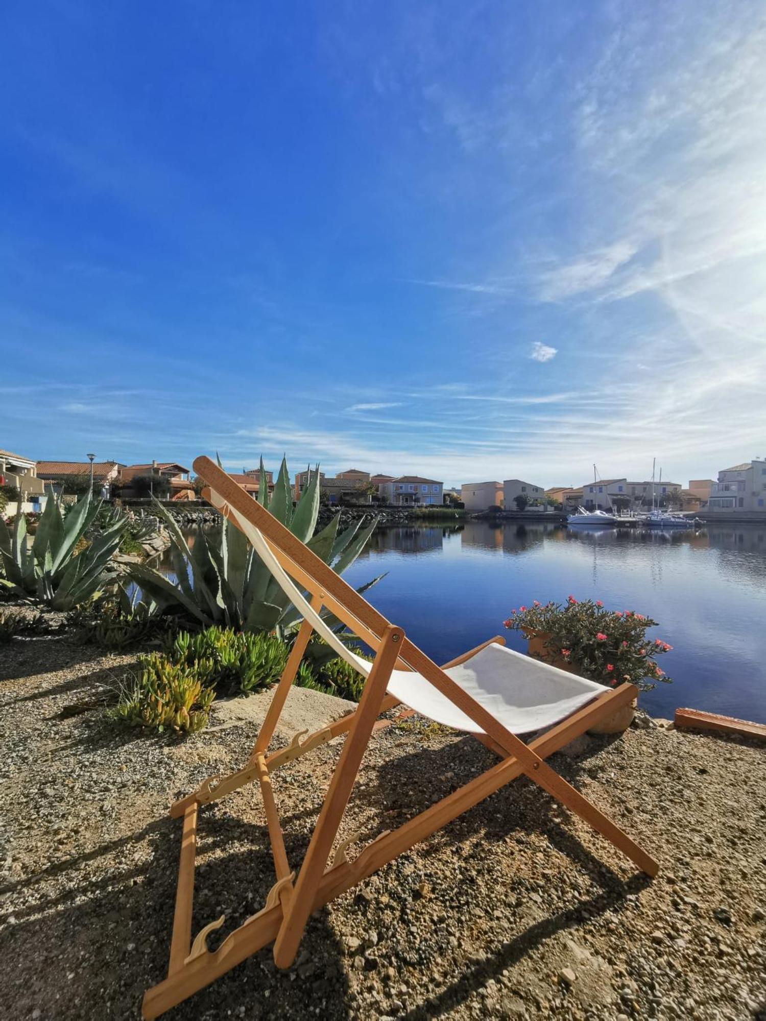 Appartement Coup De Coeur Les Pieds Dans L'Eau Le Barcares Exterior photo